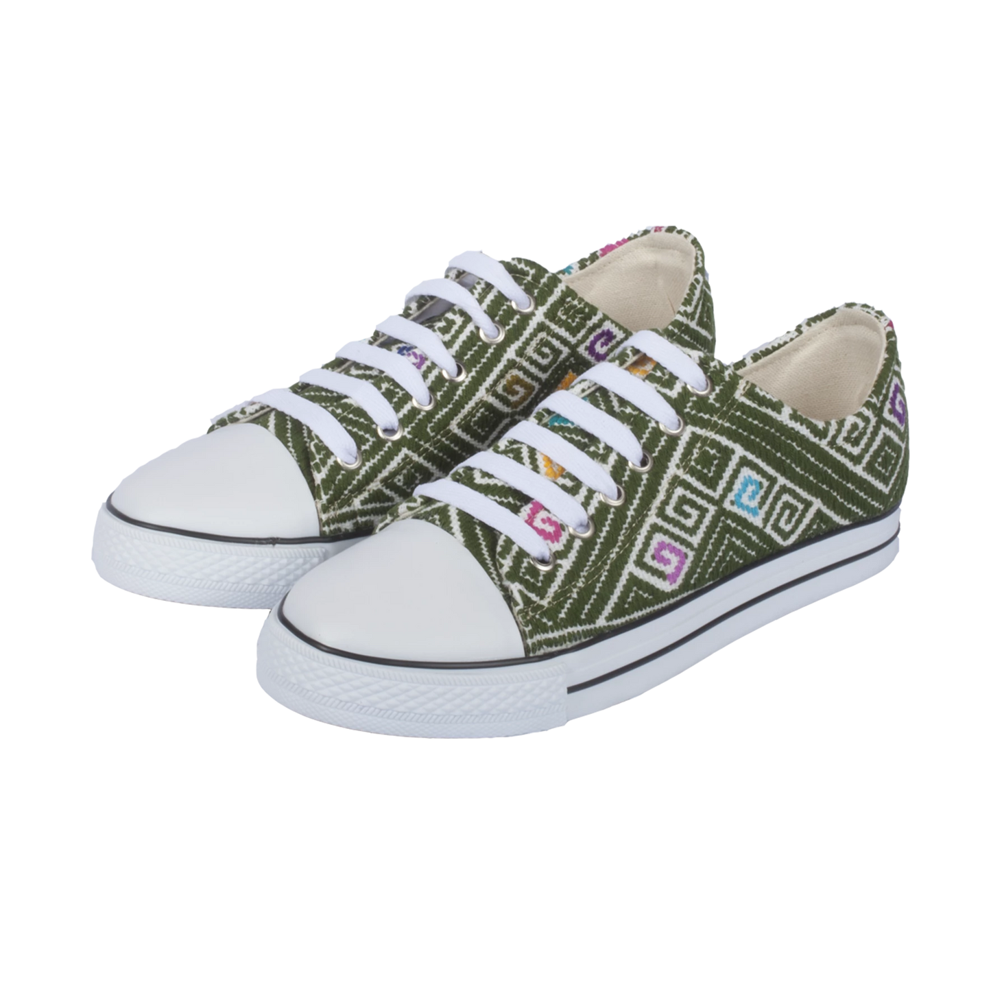 Tennis Shoe - Green Olive