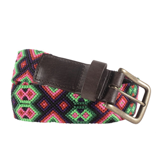 Chiapas Woven Belt - Watermelon