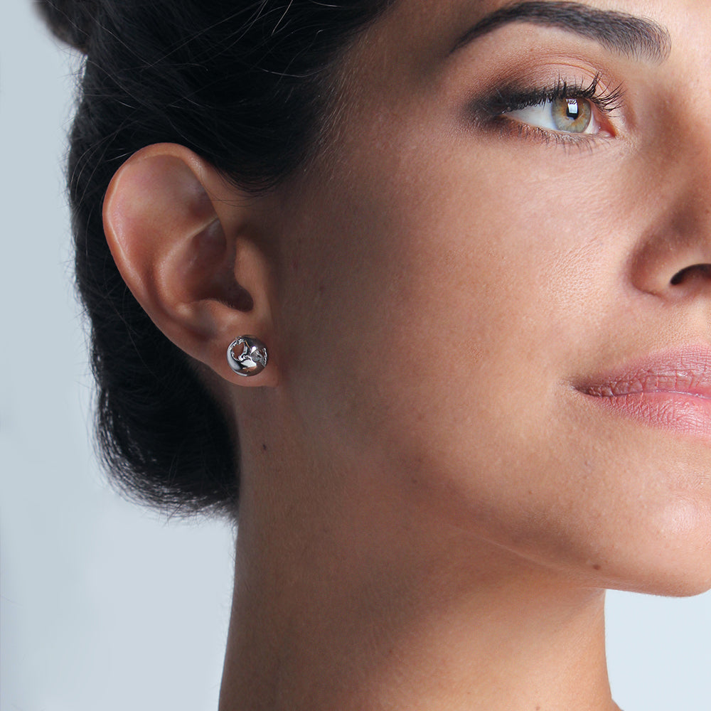 World Small Earrings