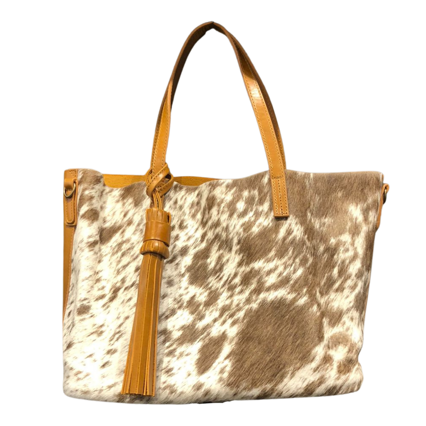 Clutch Crossbody Black And White Hair Briso