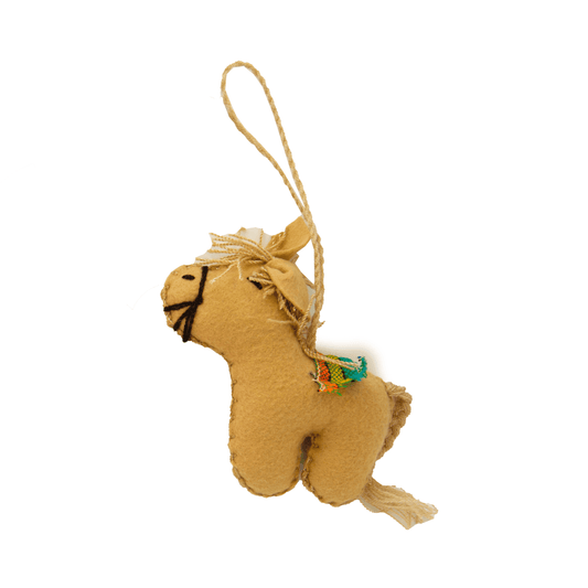 Burro Con Sarape Pom Pom