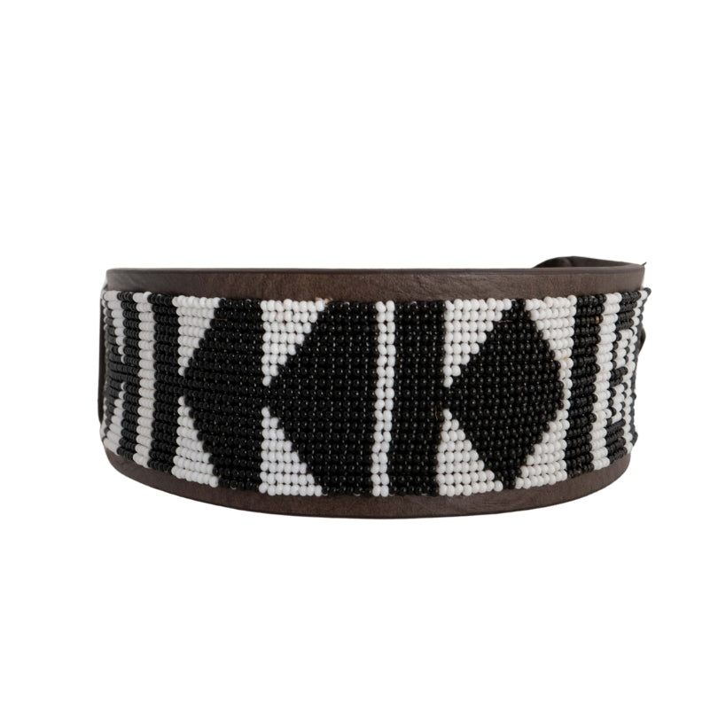 Artisanal Beaded Dog Collar