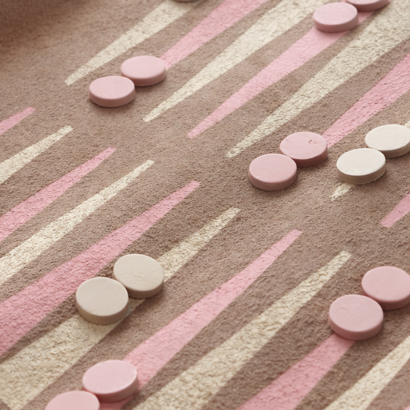 Leather Backgammon Set