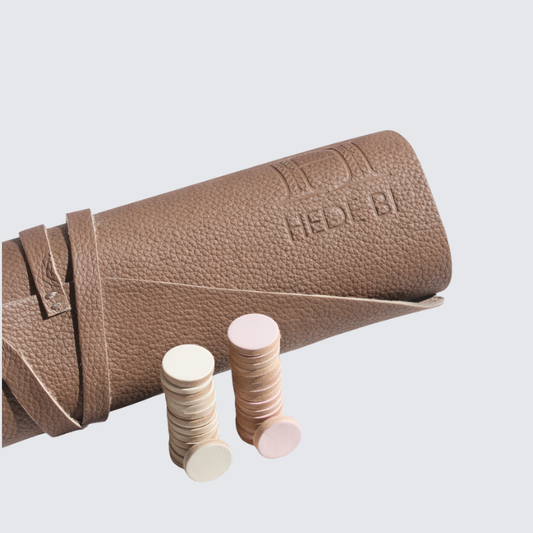 Leather Backgammon Set