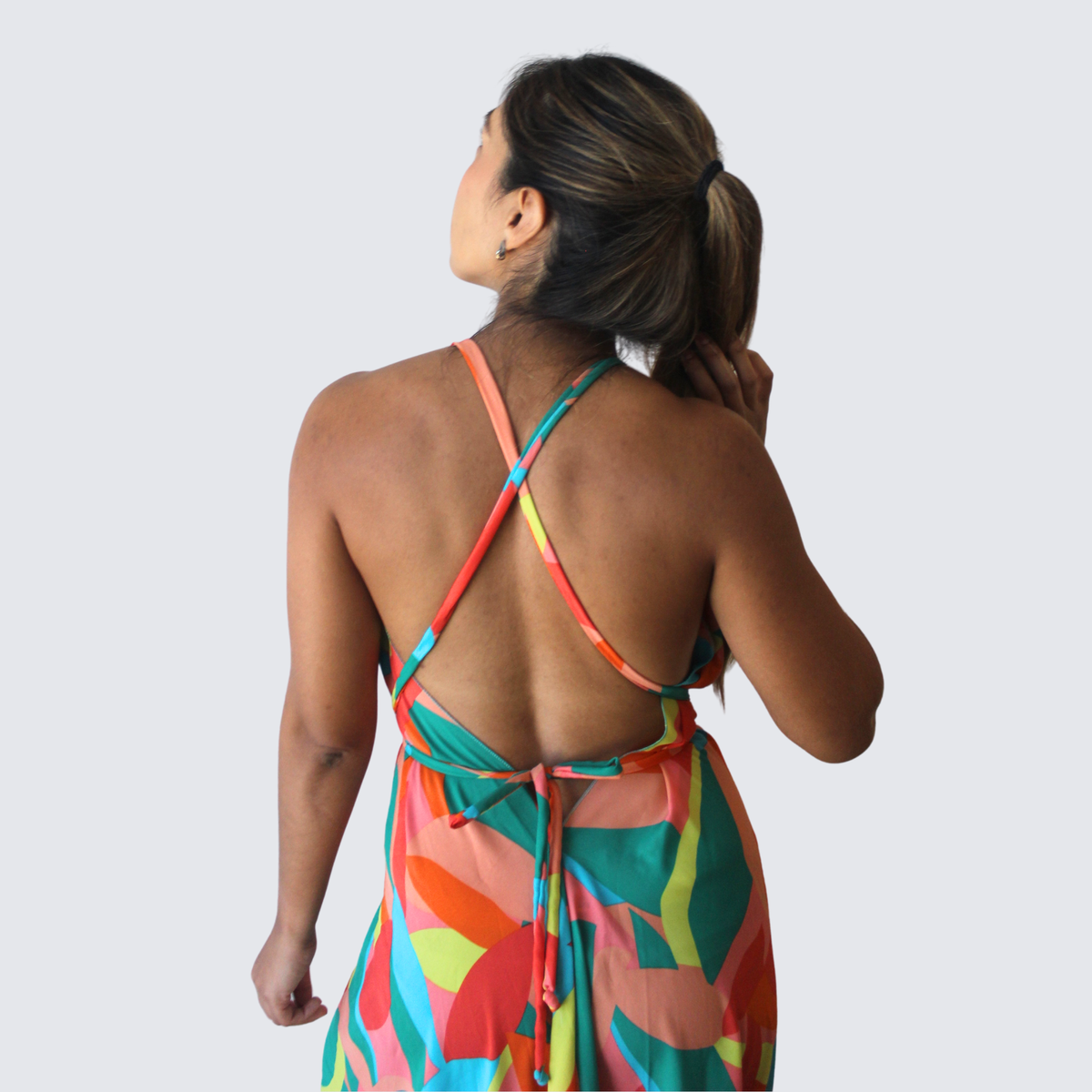 Noosa Maxi Dress · Tropic Mosaic