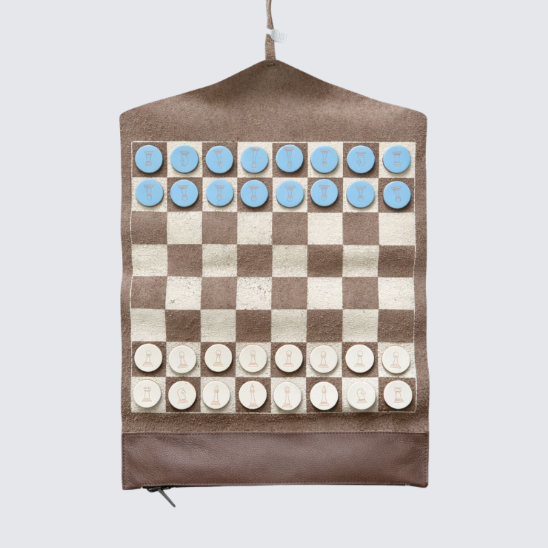 Leather Chess Set