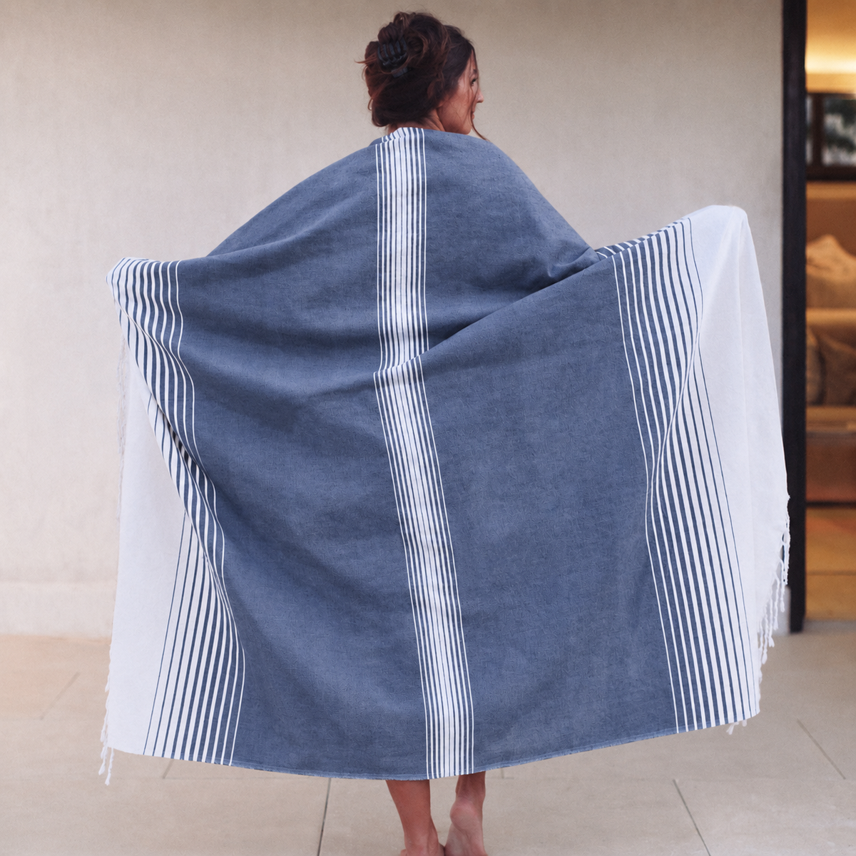 Del Mar Bicolor Throw