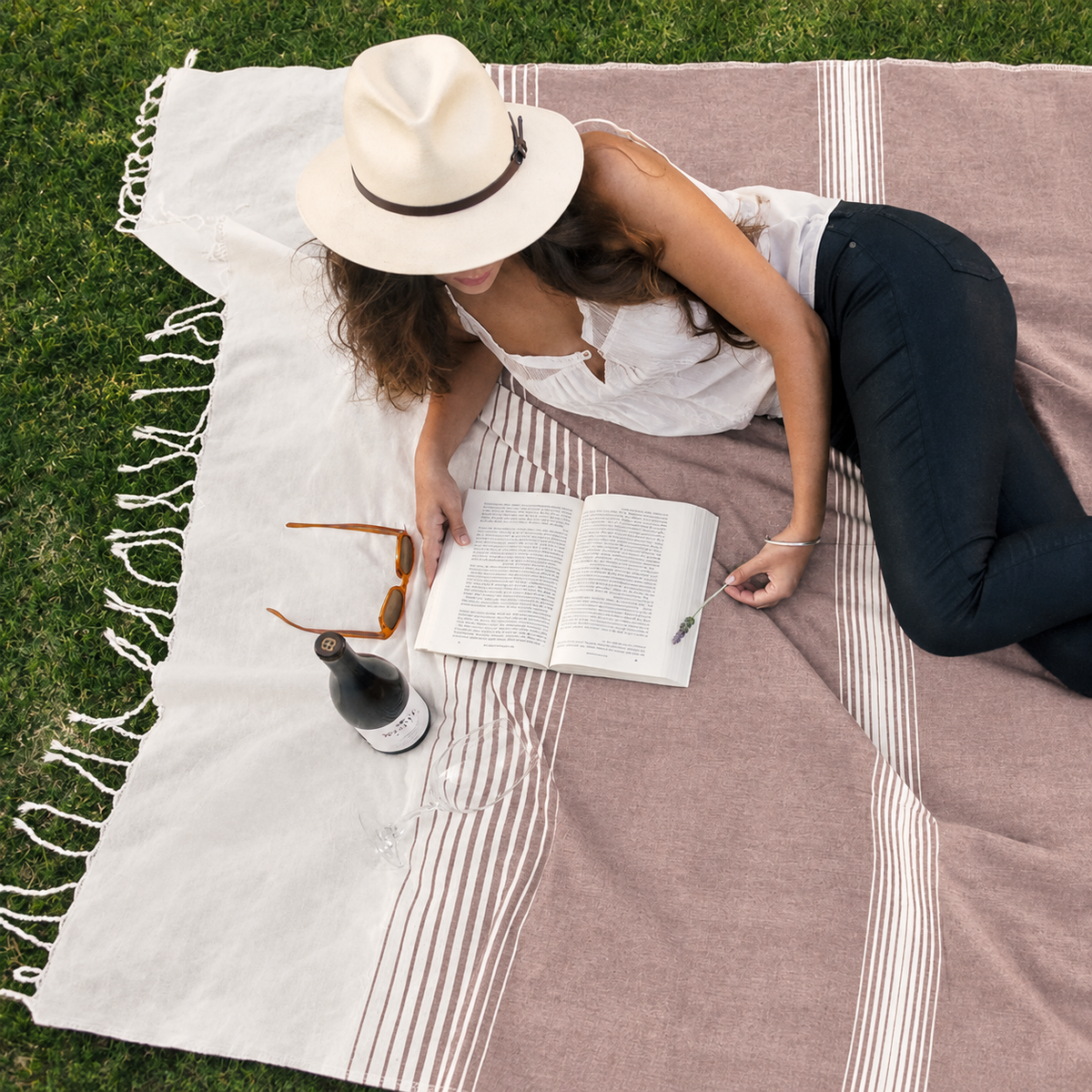 Earth Bicolor Throw