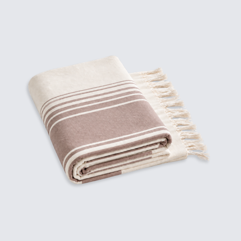Earth Bicolor Throw