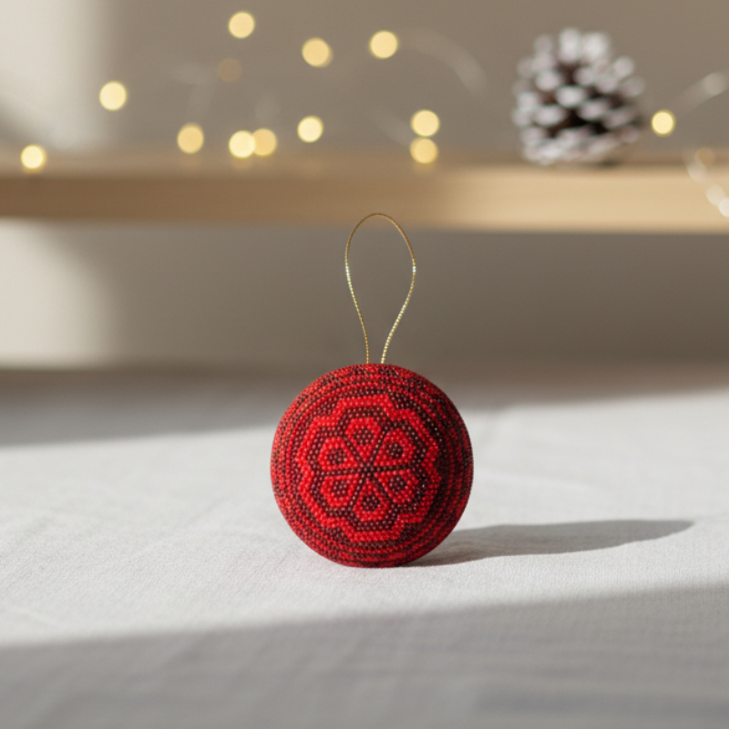 Huichol Holiday Ornament