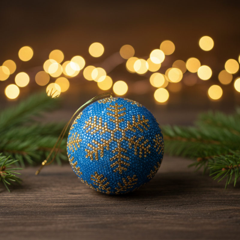 Huichol Holiday Ornament