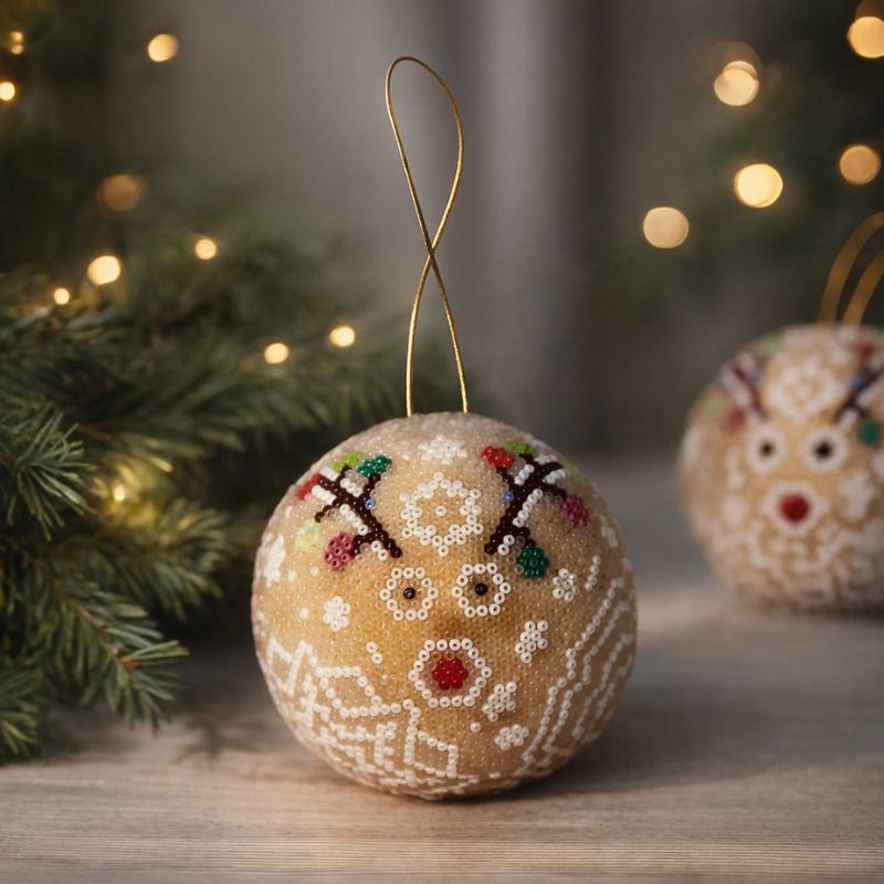 Huichol Holiday Ornament