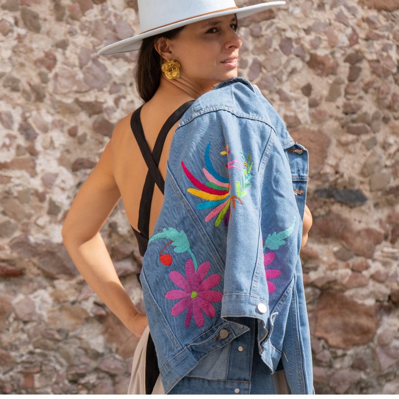 Denim Jacket Otomi Multi