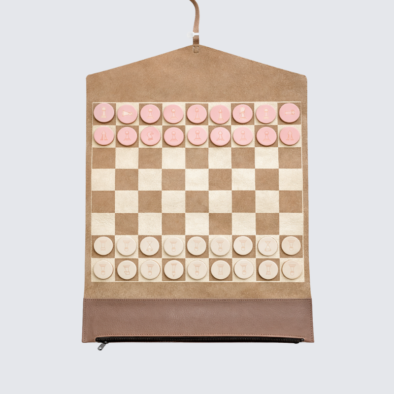 Leather Chess Set
