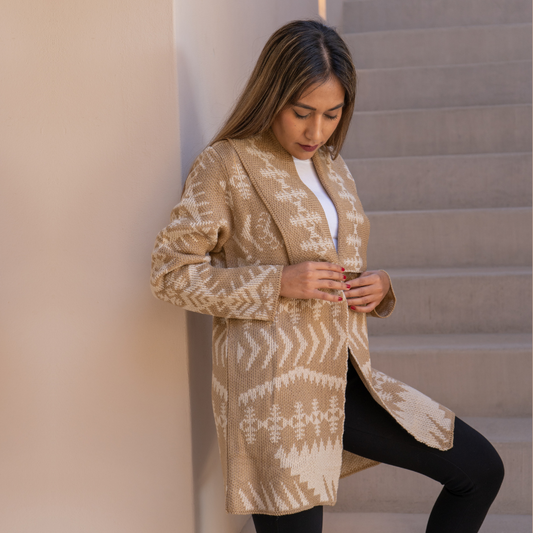 Jacquard Cotton Jacket