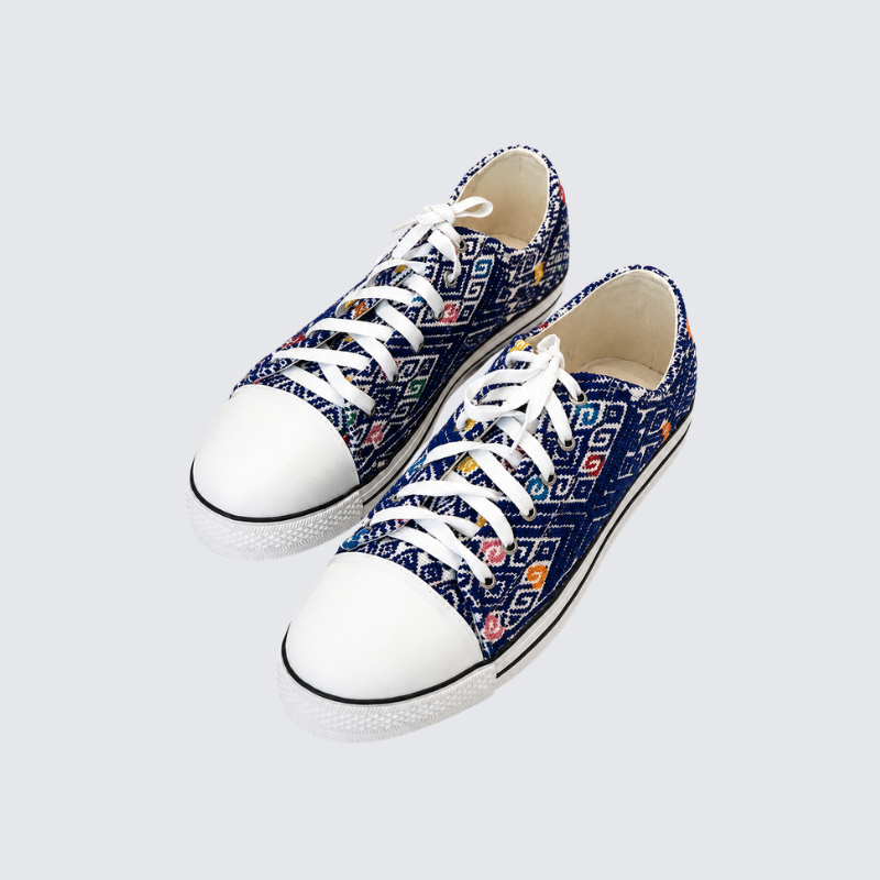 Men's Tennis Shoes- Navy Blue