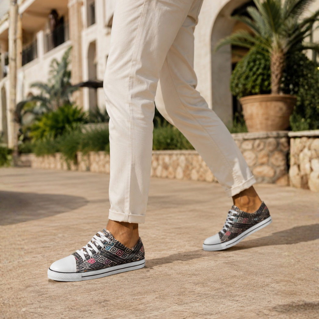 Men's Tennis Shoe - Dark Grey