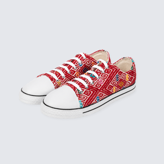 Men's Tennis Shoe - Red
