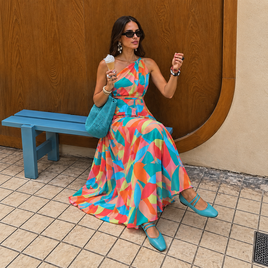 Noosa Maxi Dress · Tropic Mosaic