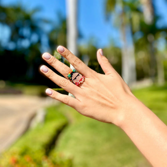 Frida Beaded Ring