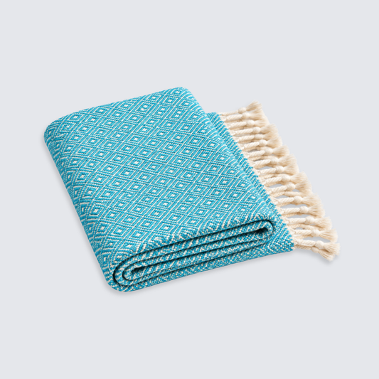 Feliz Rhombus Turkish Throw