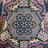 Beaded Huichol Skull N43