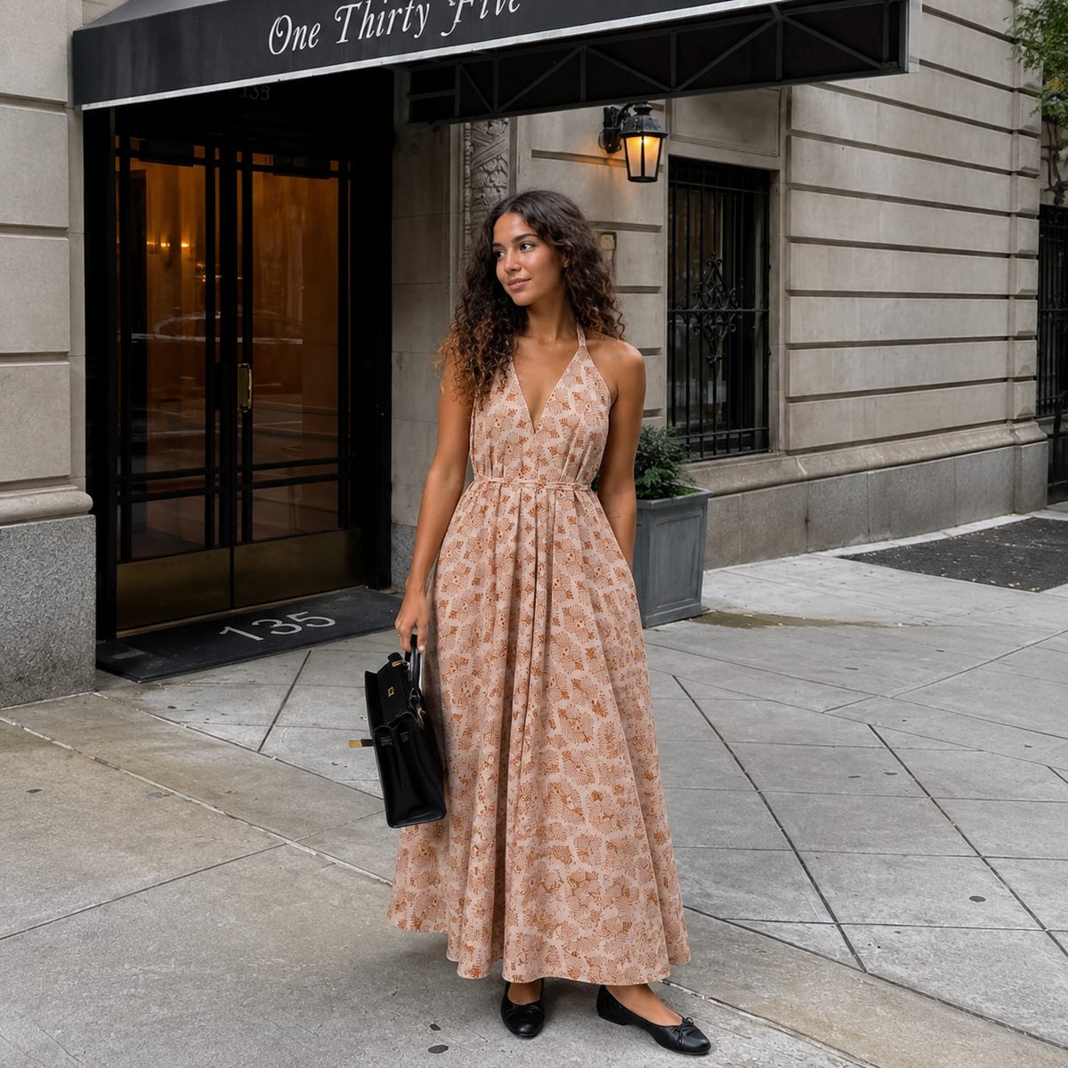 Noosa Maxi Dress · Blush Medallion