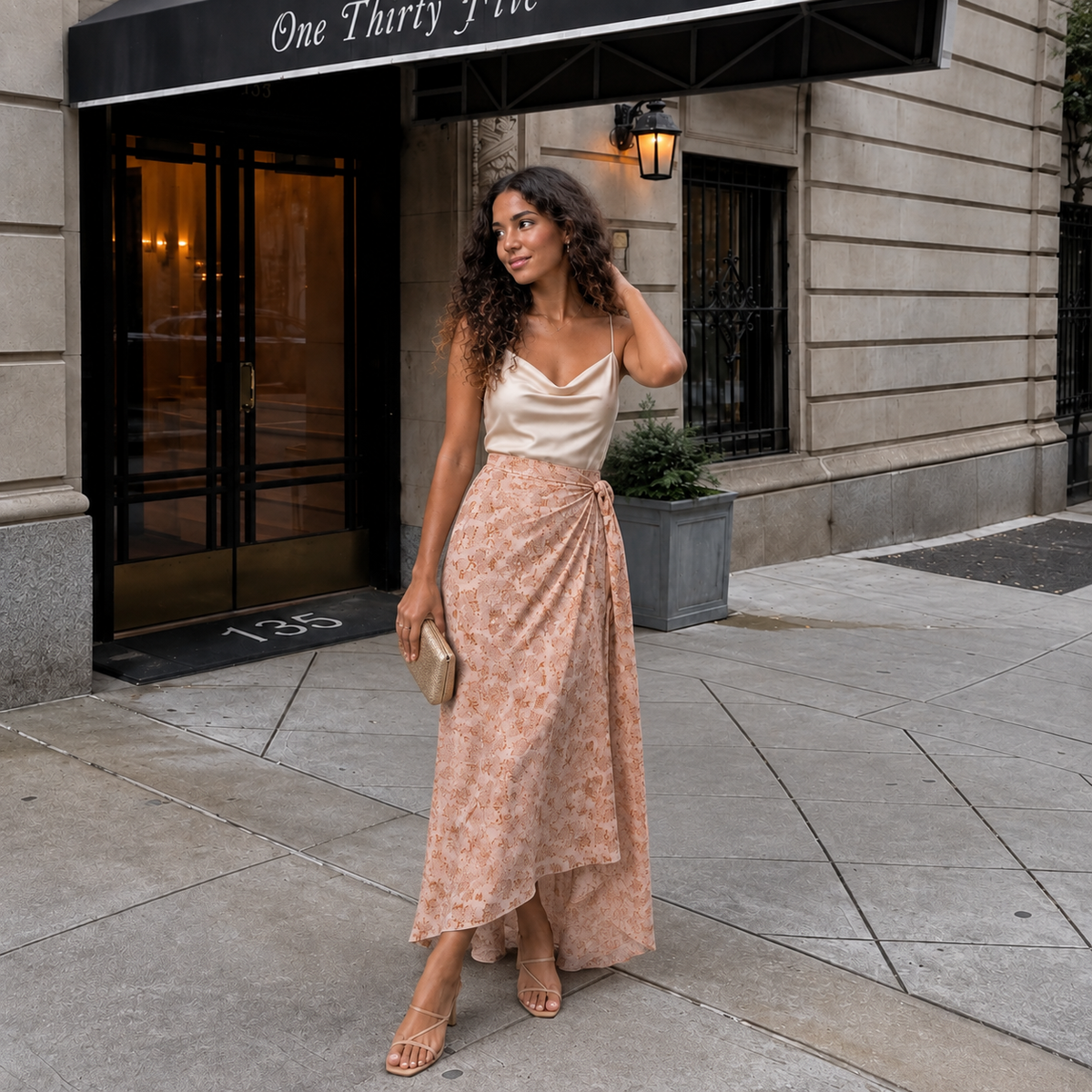 Noosa Maxi Dress · Blush Medallion