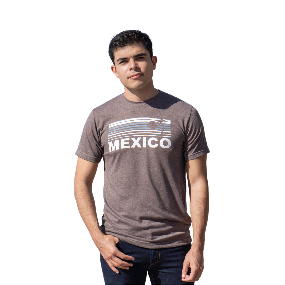 Mexico Sun Brown T-Shirt