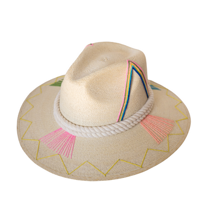 Palm Embroidered Hat