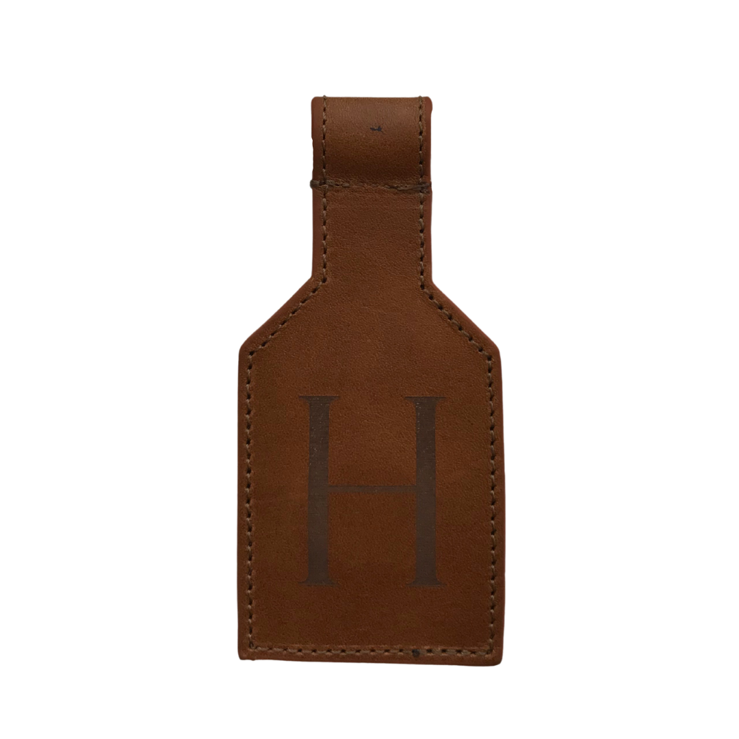 Leather & Telar Hat Holder - Honey