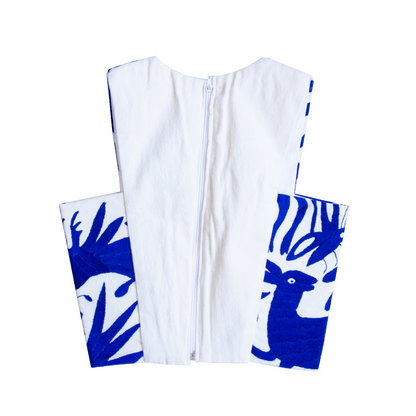 Crop Top Otomi Round Neck