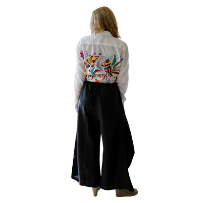 Hand Embroidered Otomi Shirt - Multi