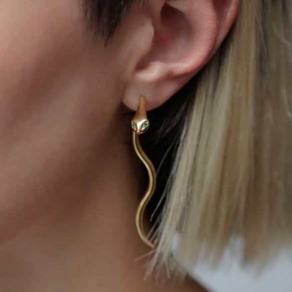 Earrings Snake