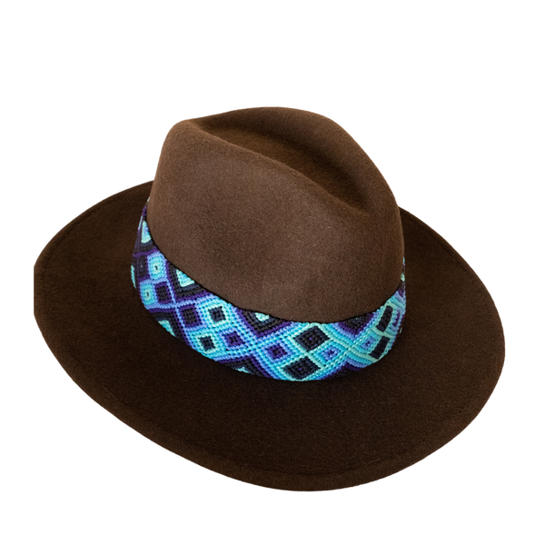 Brown Fernando Hat – Eclectic Array - Nevis / Mexico display picture 2