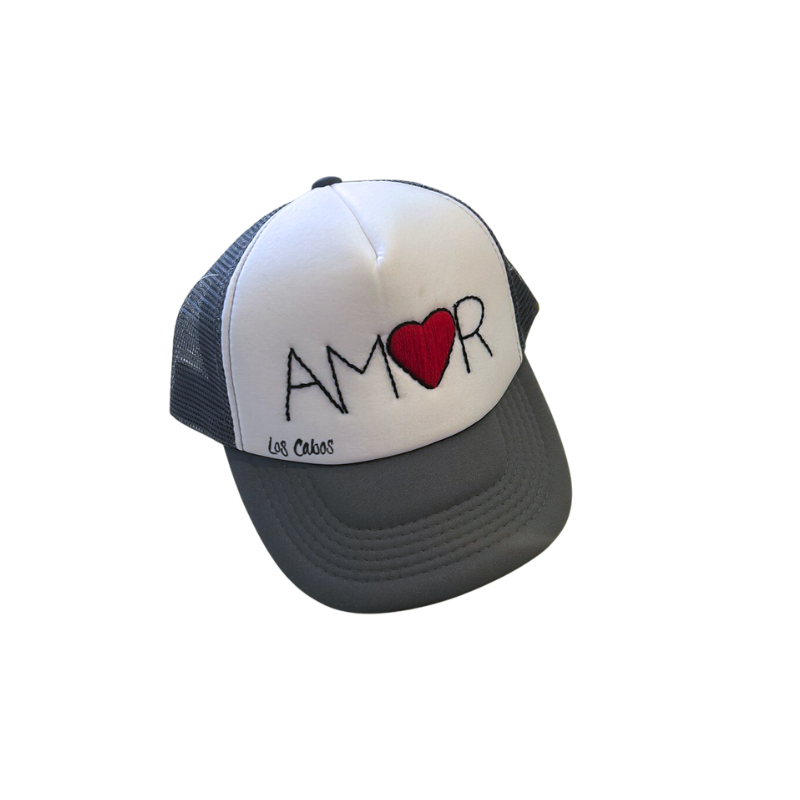 Hand Embroidered Amor Hat (Adult)