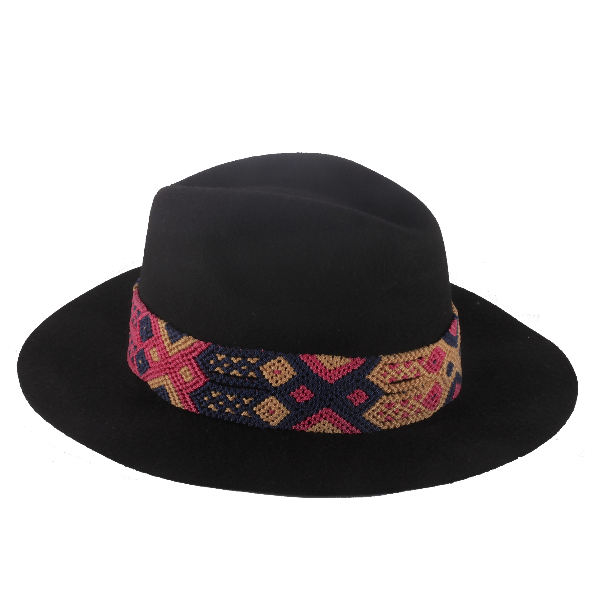 Black Fernando Hat – Eclectic Array - Nevis / Mexico