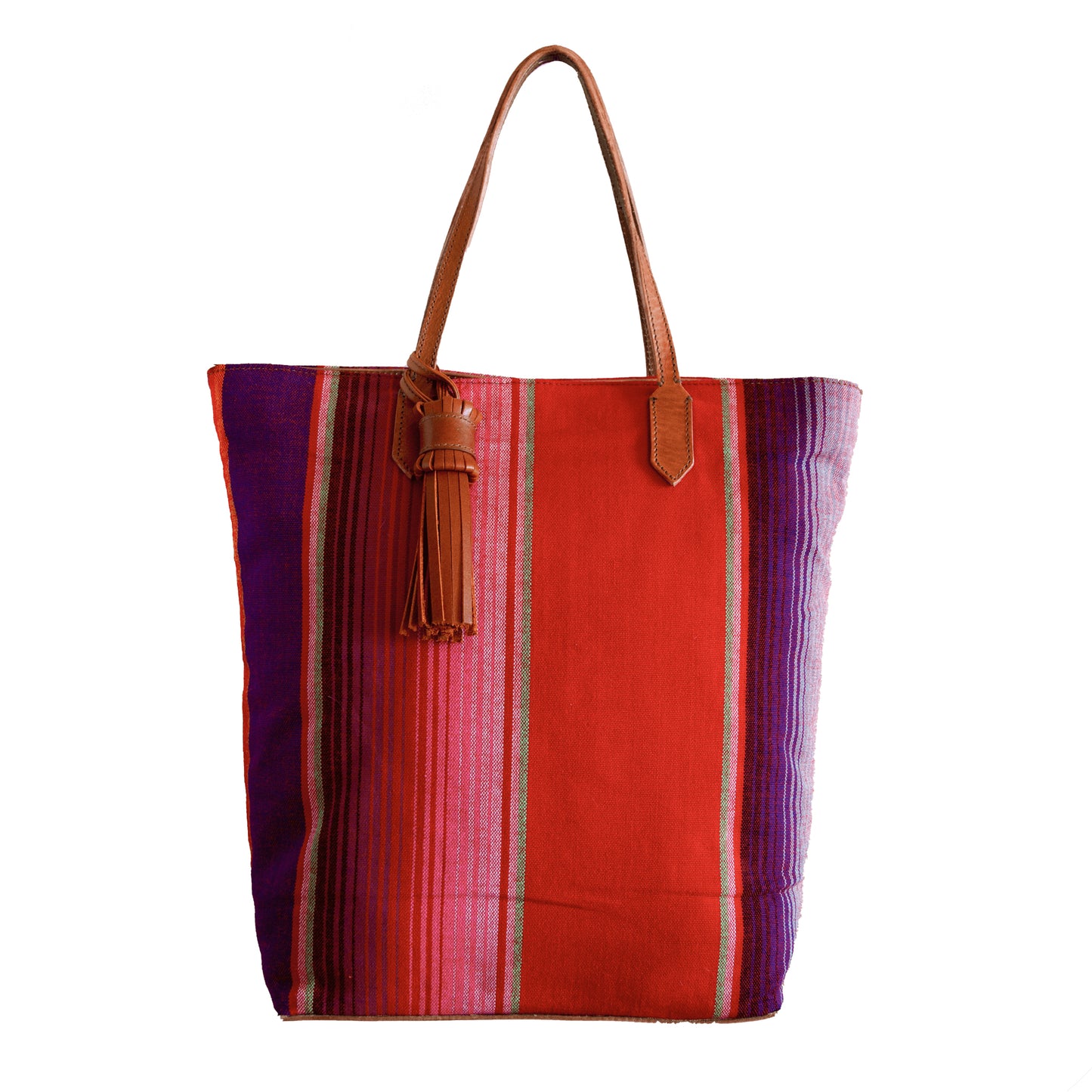 Chabela Mexican Textile Sillero Tan Bag – Eclectic Array