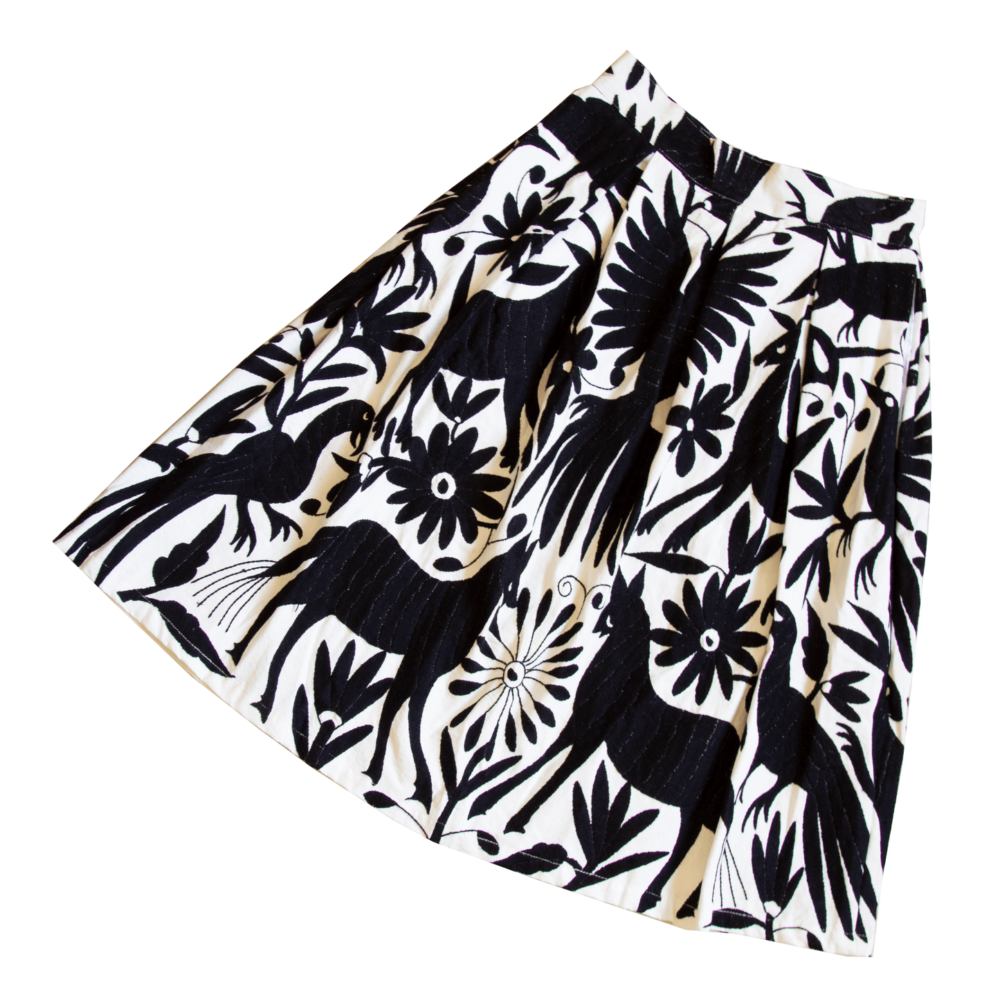 Embroidered Otomi Skirt