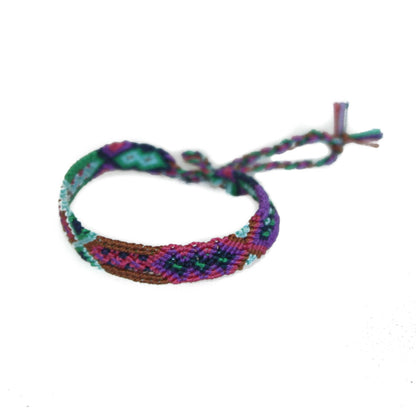 Pastel - Embroidered Dog Collar With Leather