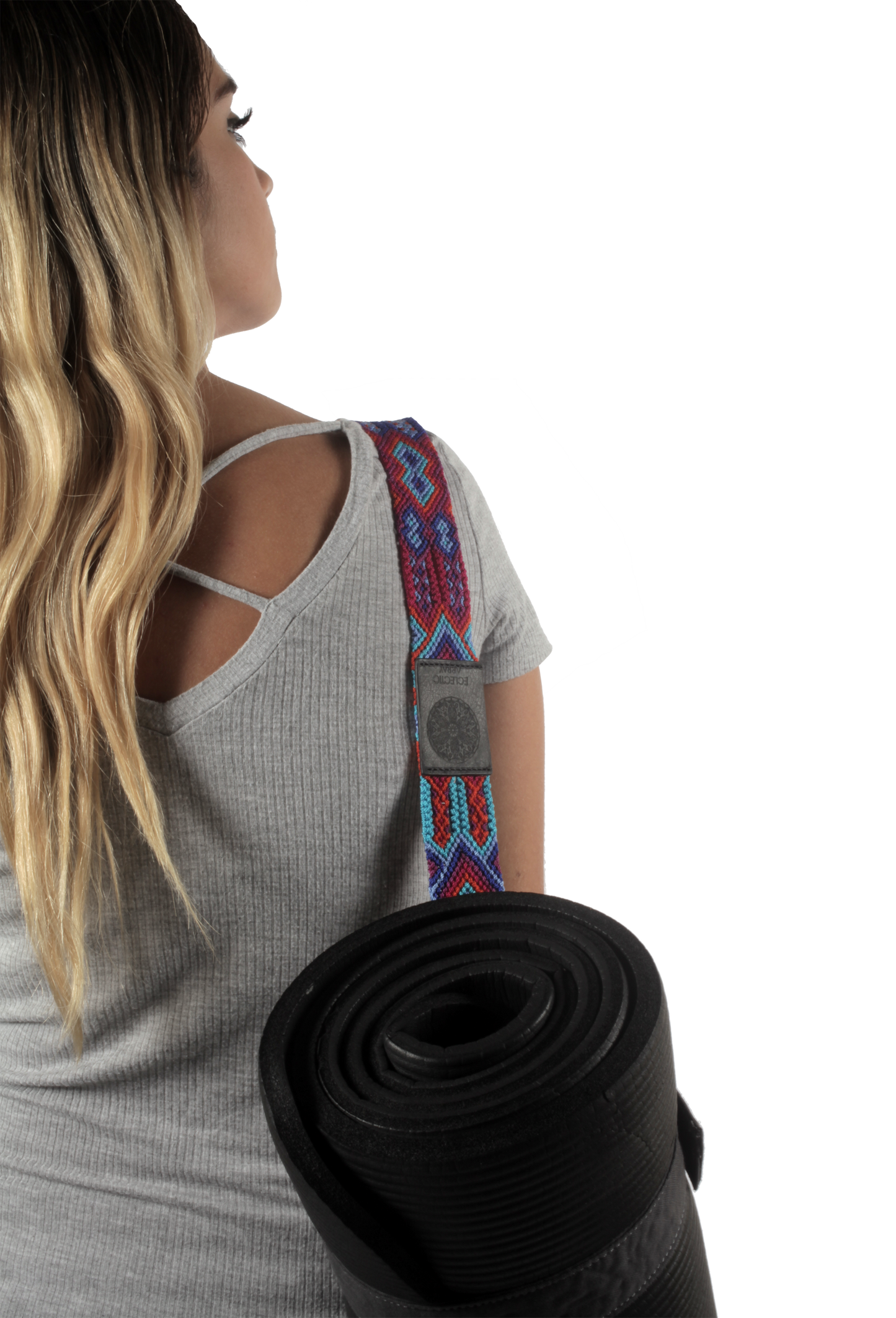 Yoga Mat Strap - Sangria